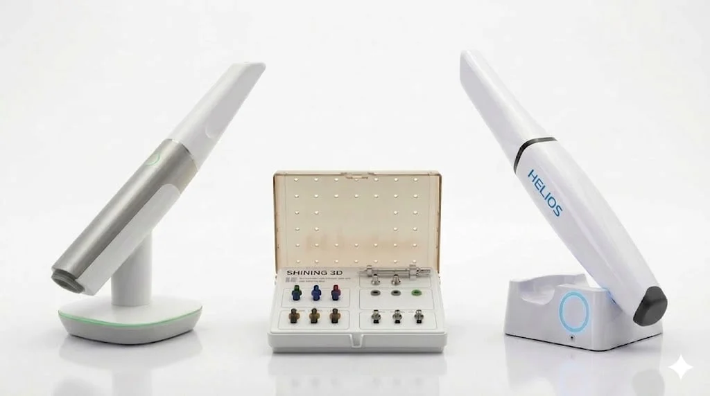 Интраоральные сканеры с IPG-фотограмметрией: Helios 700 против Aoralscan Elite Wireless — кто побеждает при равной точности, но двойной разнице в цене?