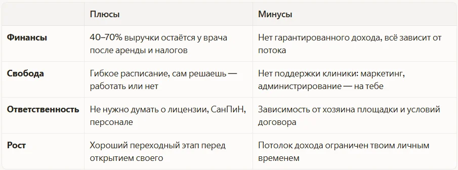Плюсы и минусы формата