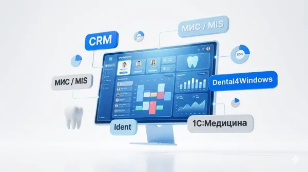 CRM и МИС для стоматологии: полный обзор всех систем, которые стоит рассматривать в 2026 году