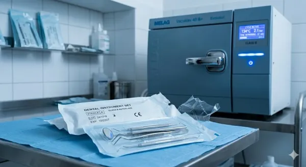 Стерилизация стоматологических инструментов: полный протокол — от дезинфекции до автоклава класса B